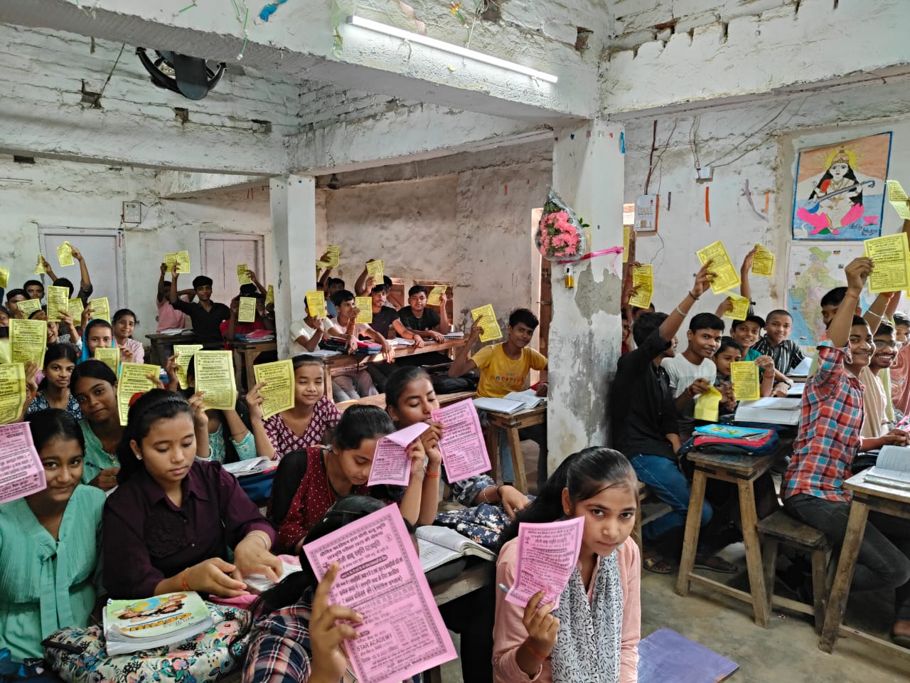 Scholarship outreach at Star Academy — Nirmali · 2025