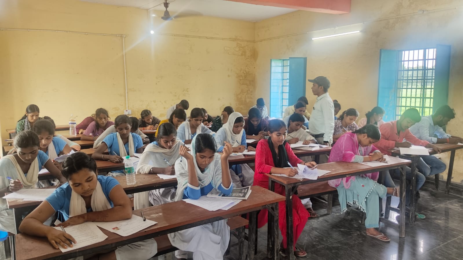 Examination in progress — Barhara, 2025
